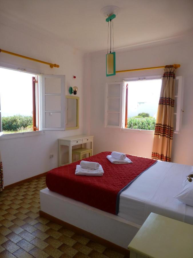Arokaria Seaside Hotel Ambelas Bagian luar foto