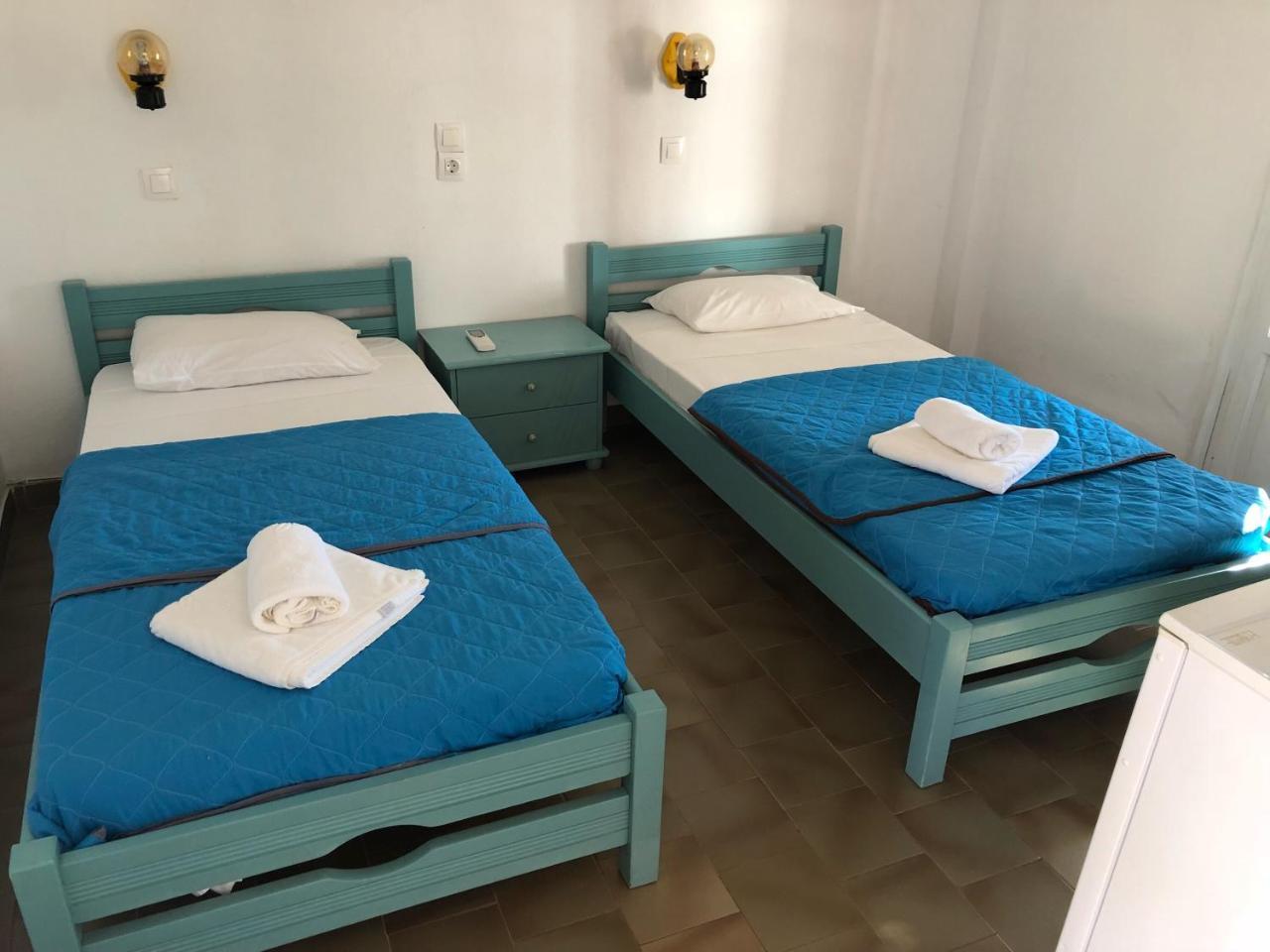 Arokaria Seaside Hotel Ambelas Bagian luar foto