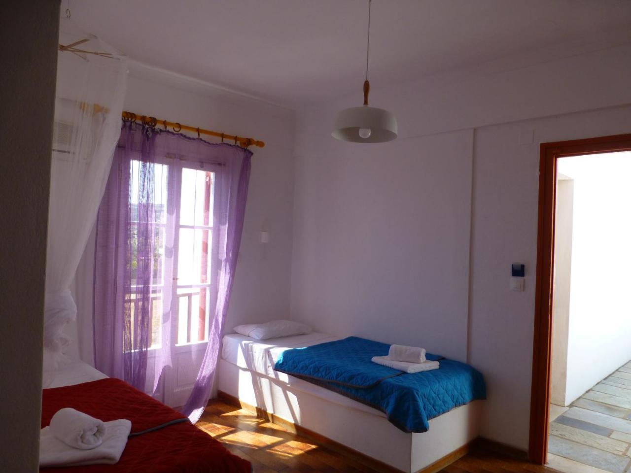 Arokaria Seaside Hotel Ambelas Bagian luar foto